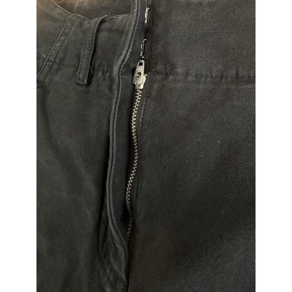 Wilfred Free / Aritzia Day-Off High Waisted Pleated Pants Black Women’s Size 24 - Picture 5 of 14